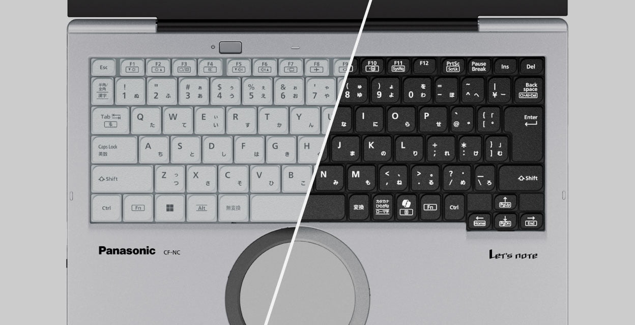 レッツノートNC キーボード