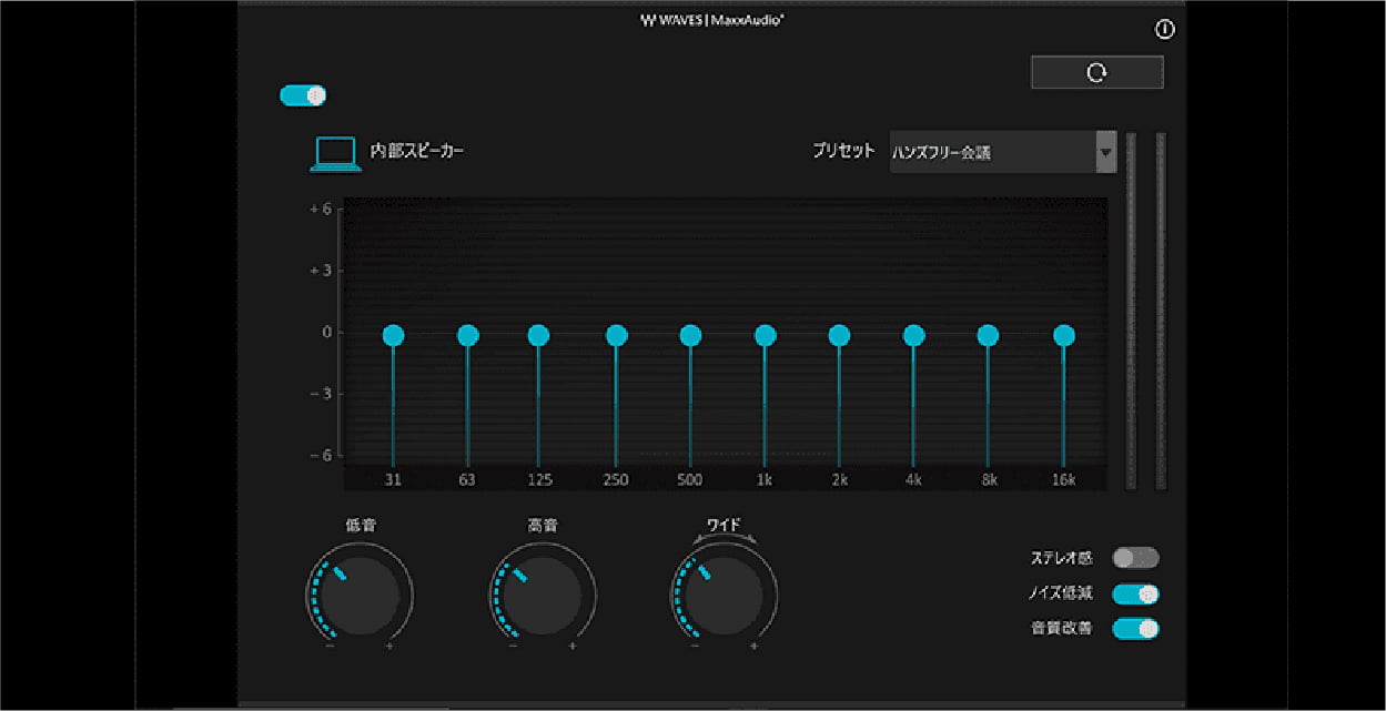 レッツノートNC Waves MaxxAudio®