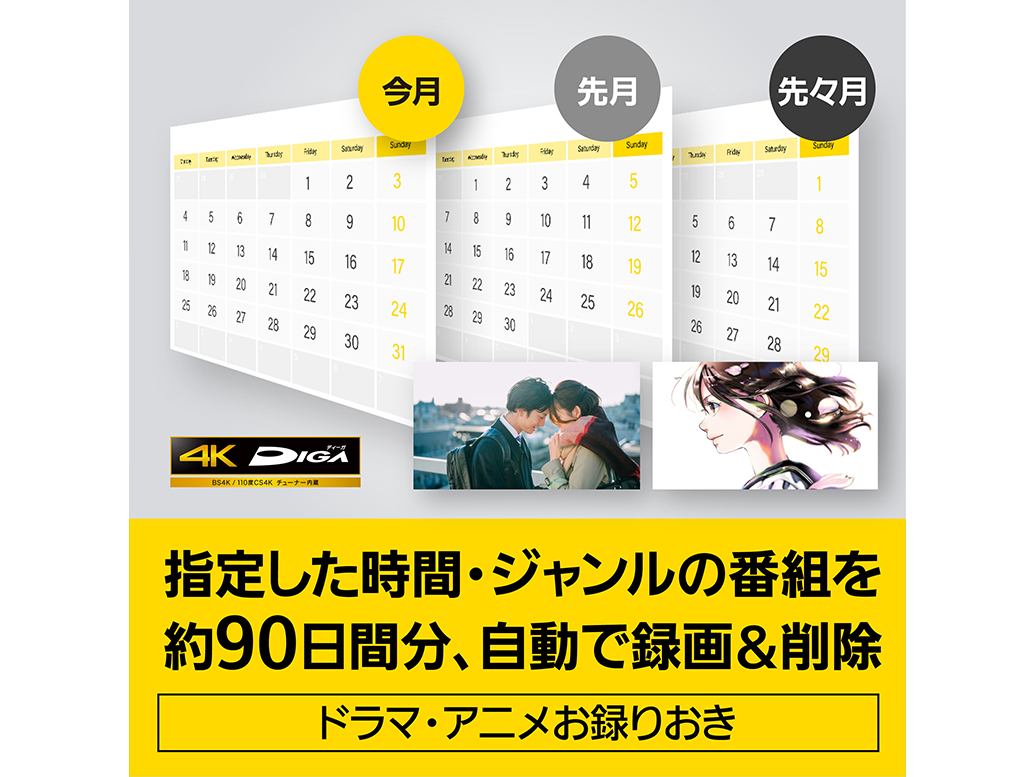 最上の品質な Panasonic パナソニック ブルーレイレコーダー DIGA ディーガ DMR-4T202 2TB 3番組同時録画 BS CS  4Kチューナー内蔵 80 190円 sarozambia.com