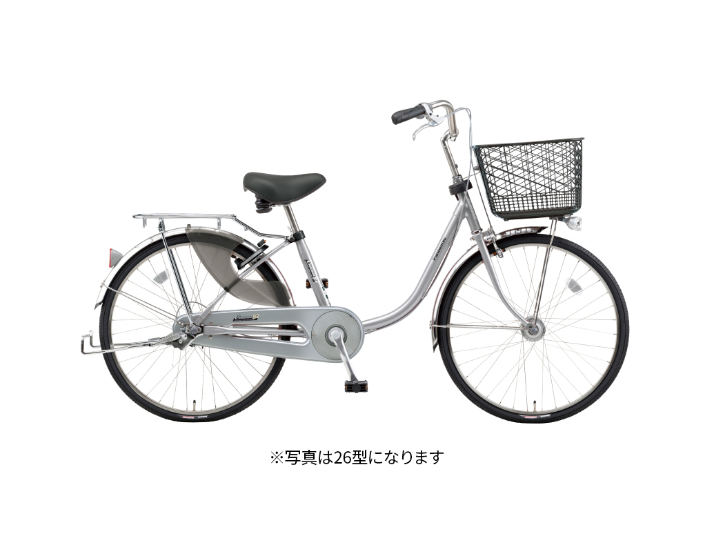 B-CNJ413S シナモン・JP・ツインロック 24型（シャイニーシルバー）｜U