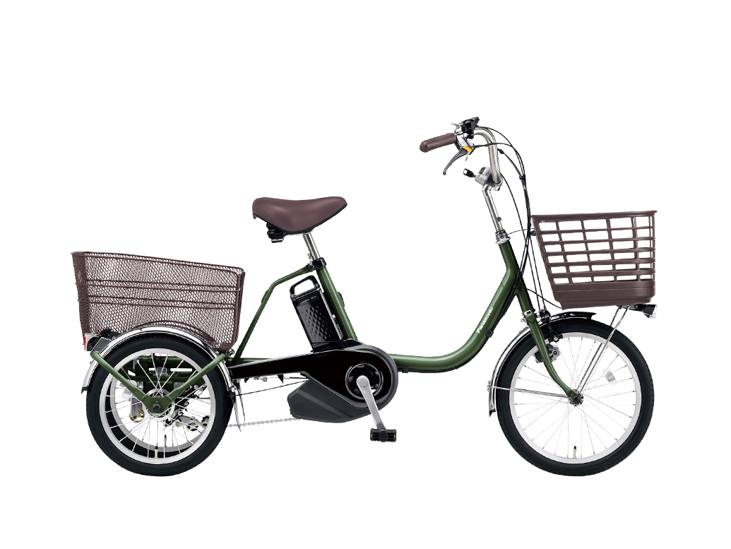 ◻︎【ほぼ未使用】パナソニック 電動自転車 ビビライフ BE-FU833G BE-FU833G ビビライフ（ラプターグリーン）｜ビビライフ【パナソニック