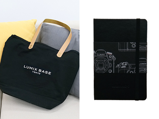 LUMIXオリジナル トートバック ノート