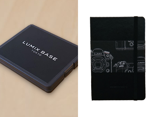 LUMIXオリジナル SDカードケース＆手帳 セット