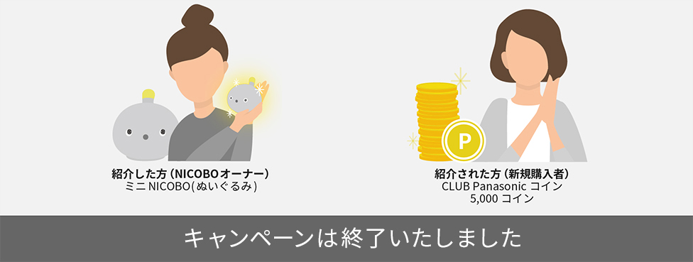 NICOBO お友達紹介キャンペーン キャンペーン
