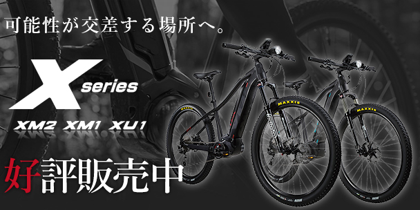 パナソニックの新型e-BIKE（スポーツ電動アシスト自転車）XM-D2