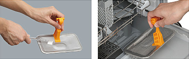 残さいフィルターのお掃除