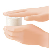 お米のはかり方イメージ