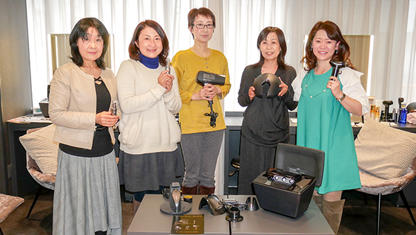 写真:セルフエステイベント参加者1