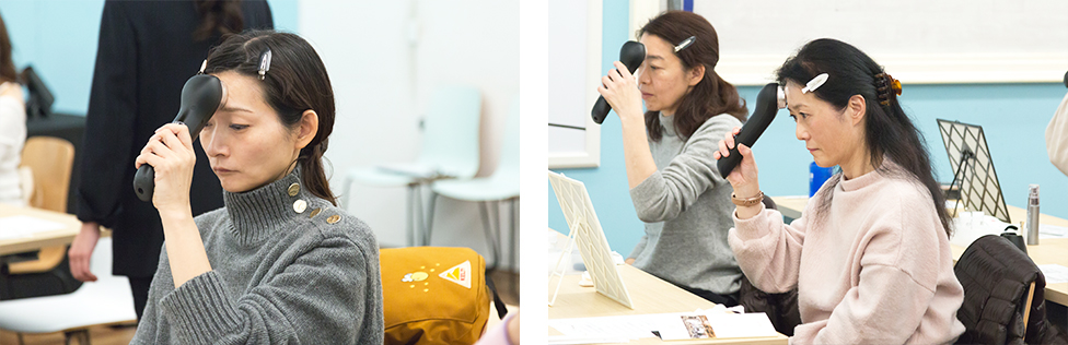 写真:RFモードを体験される参加者のみなさま