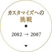 カスタマイズへの挑戦：2002-2007