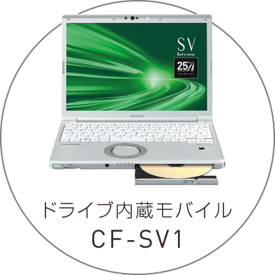 ドライブ内蔵モバイル CF-S8