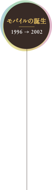 モバイルの誕生 1996-2002