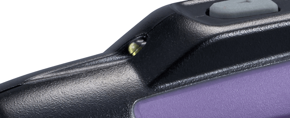 充電ミニドライバーのLED部分の拡大画像